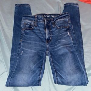 American Eagle High Rise Skinny Jeans